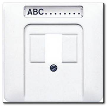 Płytka centralna TAE z opisem