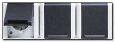 Gniazdo SCHUKO potrójne