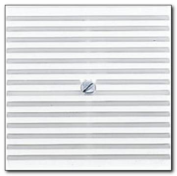 Płytka centralna modułu dzwonka, biały