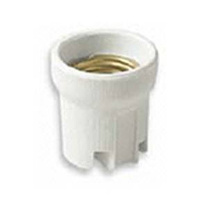 E27 ø43mm porcelain lamphld white