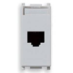 Gniazdo komputerowe, RJ45, kat.5e, Avaya UTP, 1M, srebrny