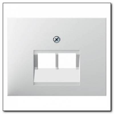 Element centralny do gniazda przyłączeniowego UAE 2-krotnego; śnieżnobiały; K.1 Numer katalogowy: 14097009