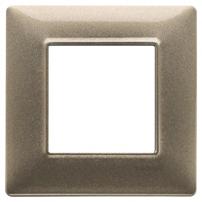 Ramka ozdobna, metal, 2M, metaliczny brązowy