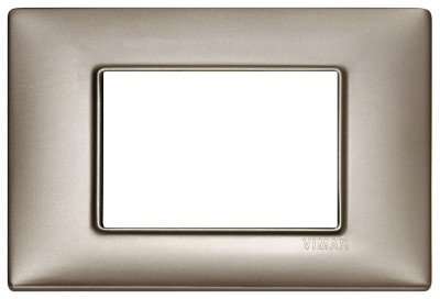 Ramka ozdobna, metal, 3M, perłowy nikiel