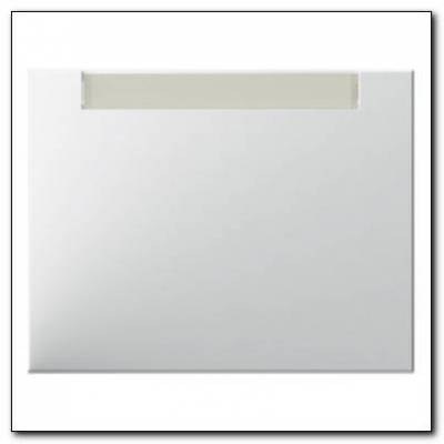 Klawisz z polem opisowym; śnieżnobiały; K.1 Numer katalogowy: 14267009