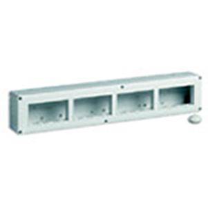 Puszka natynkowa, IP40, 16M (4x4), poziomo