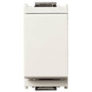 Łącznik krzyżowy 1P, 16AX, 1M, biały