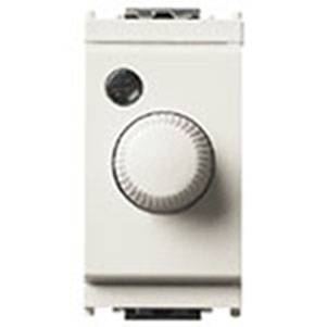 Ściemniacz, 230V, 100-500W, push, 1M, biały