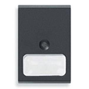 Klawisz z miejscem na opis, 1M, antracyt