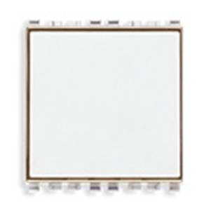 Przycisk 1P, NO, 10A, z podświetlaną ramką, 2M, biały