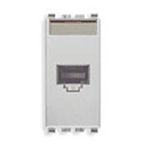 Gniazdo komputerowe, RJ45, kat.5e, Avaya UTP, 1M, srebrny