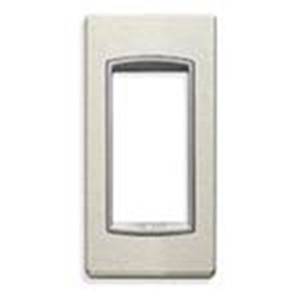 Ramka ozdobna, Classic, metal lakierowany, 1M, matowy srebrny