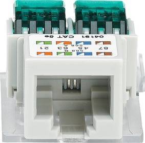 GNIAZDO REI.&DE-M.KAT.5E,1xRJ45 B.OSŁONY, Kod produktu: ME-MTN465580