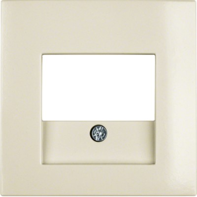Element centralny do gniazda TAE i głośnikowego; kremowy; B.Kwadrat Numer katalogowy: 5310338982