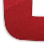 Ramka ozdobna Round, 7M, malowany technopolimer, czerwony