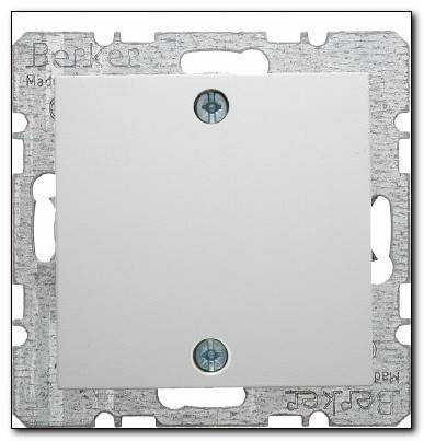 Zaślepka z elementem centralnym, przykręcanym; śnieżnobiały, połysk; S.1/B.3/B.7 Glas Numer katalogowy: 10098919