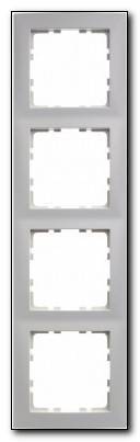 Ramka 4-krotna; śnieżnobiały, mat; S.1 Numer katalogowy: 10149909