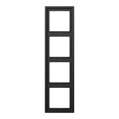 Ramka 4-krotna, ciemne aluminium