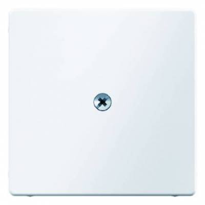 Element centralny do przyłącza kablowego i gniazda VDo; śnieżnobiały, aksamit; Q.1 Numer katalogowy: 10196089