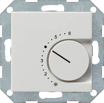 Reg. temp. 230V przełączalny System 55 biały