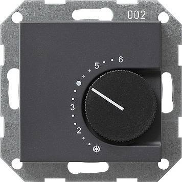 Reg. temp. 230V przełączalny System 55 antracytowy