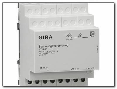 Zasilanie AC 24 V 1 A KNX/EIB mod.