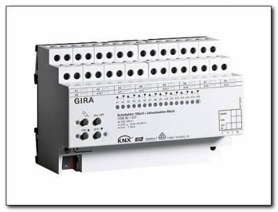 Wyrobnik zał.-żal. 16-kan./8-kan. 16 A KNX/EIB mod.