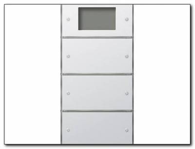 Czujn.przyc.3 Plus potrójny (1+2) Gira F100 biały