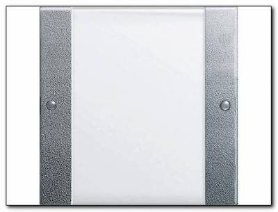 Zestaw przełączn. pojedyncza opis System 55 przezr./kolor alu