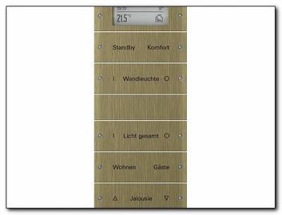 Zestaw przełączn. pięciok.Plus,m.opis System 55 brąz
