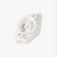 2A 250V starterhld+brass contacts white