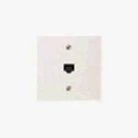 RJ11 phone jack 6/4 white