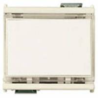 1P NO 10A 12-24V name-plate push button