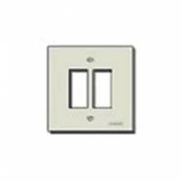 Plate 2M aluminium screw fix. gold
