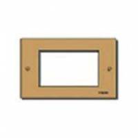 Plate 3specialM alum. screwfix bronze