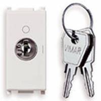 2P NO 16A push button +000-key white