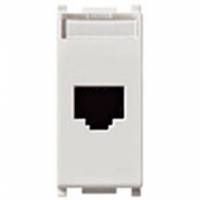 Gniazdo komputerowe, RJ45, kat.5e, Avaya UTP, 1M, biały