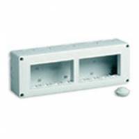 Puszka natynkowa, IP40, 8M (4x2), poziomo