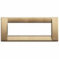 Ramka ozdobna, Classic, metal, 6M, metaliczny brązowy