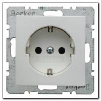 Gniazdo SCHUKO; śnieżnobiały; S.1/B.1/B.3/B.7 Glas Numer katalogowy: 47231909