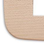 Ramka ozdobna Round, 4M, drewno, klon