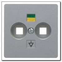 Płytka centralna do gniazda wyrównania potencjału ; alu; B.1/B.7 Glas Numer katalogowy: 14031404