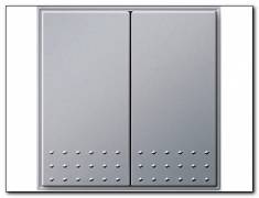 Łącznik przyciskowy przeł./przeł. Gira TX_44 (IP 44) kolor alu